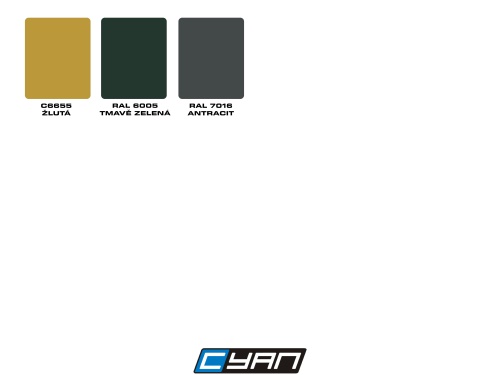 COLORLAK Colornal Mat V2030 RAL 6005 Tmavě Zelená 0,6 l