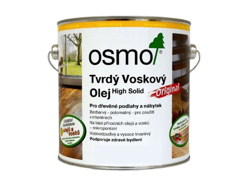 OSMO Tvrdý voskový olej ORIGINAL 3065 bezbarvý polomat 0,375 l