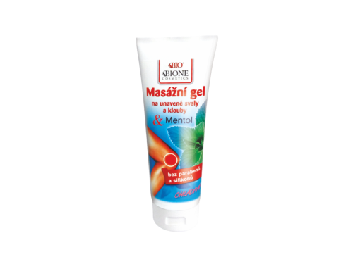 BIONE masážní chladivý gel 200 ml