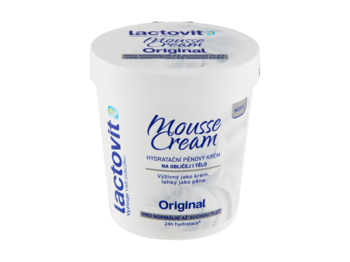 Lactovit hydratační pěnový krém Mousse Cream Original 240 ml