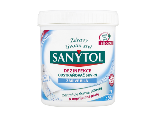 Sanytol dezinfekční odstraňovač skvrn bělící 450 g