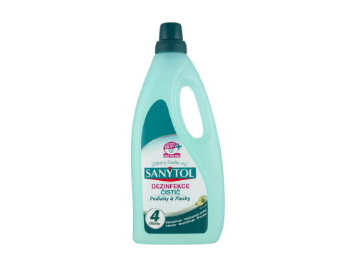 Sanytol dezinfekce čistič podlahy 4 účinky Limetka 1 l
