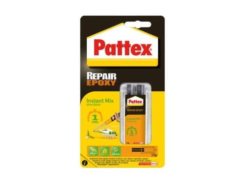 Pattex 2-složkové epoxidové lepidlo 1 min. 12 ml