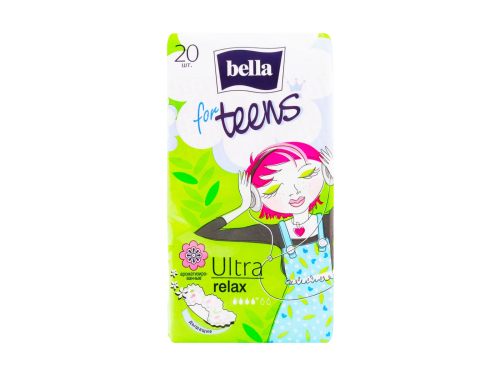 Bella For Teens hygienické vložky slipové Relax 20 ks