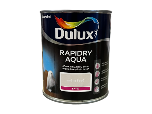 Dulux Rapidry AQUA Světle šedá 0,75 l