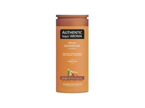Authentic toya Aroma sprchový gel Ginger & Lemongrass 400 ml