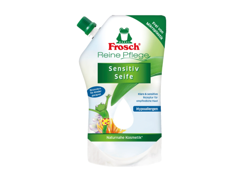 Frosch Eko tekuté mýdlo Sensitive náhradní náplň 500 ml