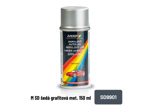 Sprej ŠKODA 9901 šedá grafitová metalíza – 150 ml