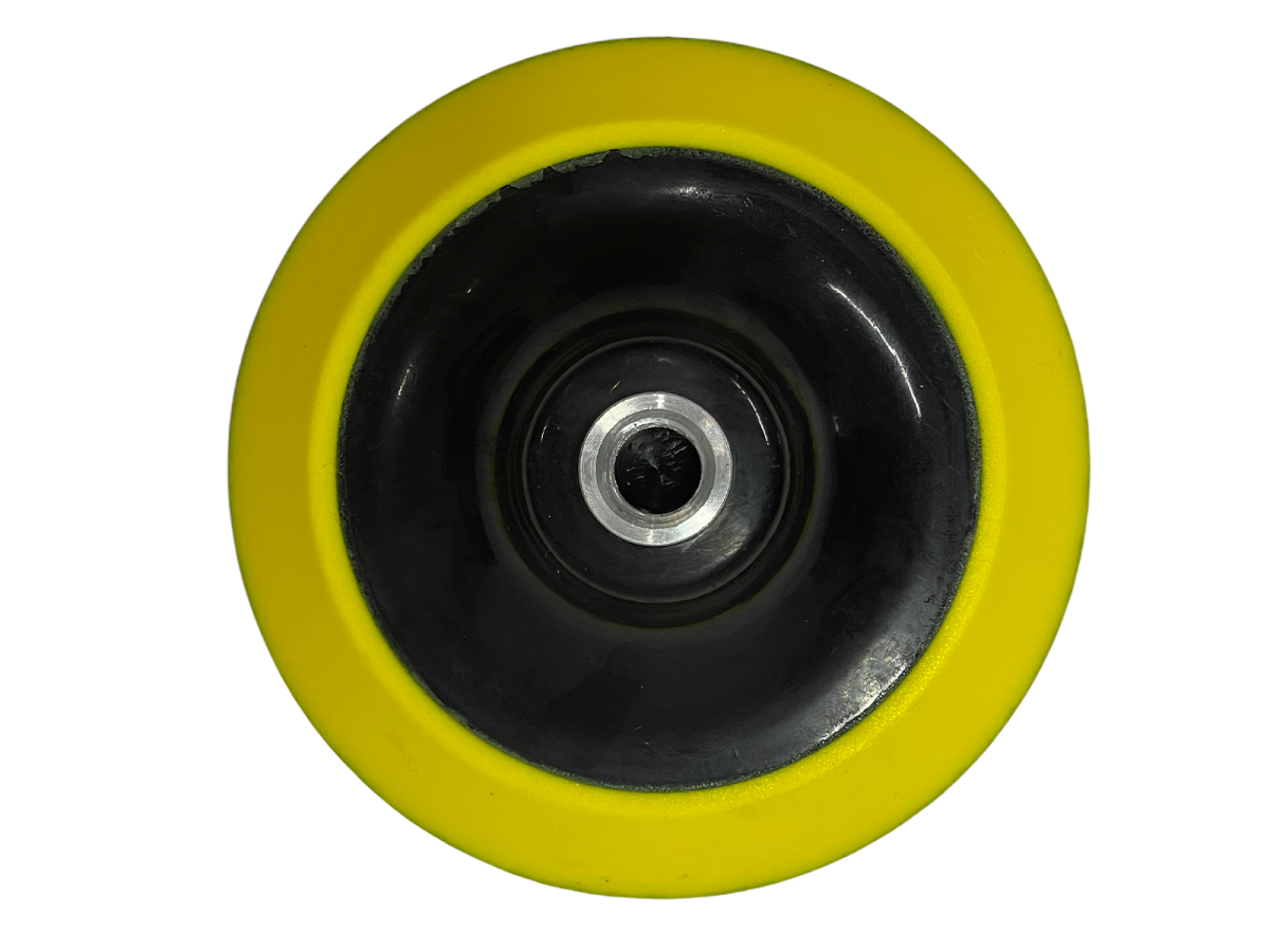 Leštící unašeč žluto-černý – BRAYT – 120 mm