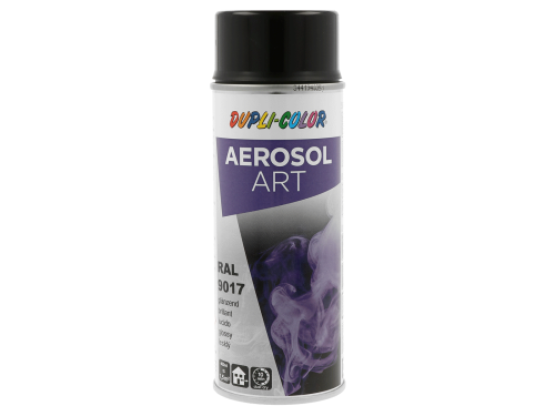 DUPLI-COLOR AEROSOL ART RAL 9017 dopravní černá 400 ml lesklý