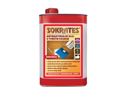 Sokrates Antibakteriální olej s tvrdým voskem 0,6l