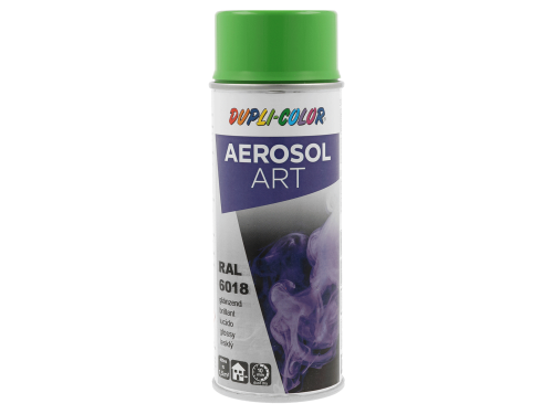 DUPLI-COLOR AEROSOL ART RAL 6018 zelenožlutá 400 ml lesklý