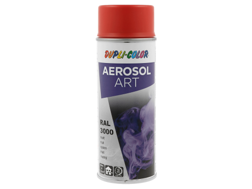 DUPLI-COLOR AEROSOL ART RAL 3000 ohnivě červená 400 ml matný