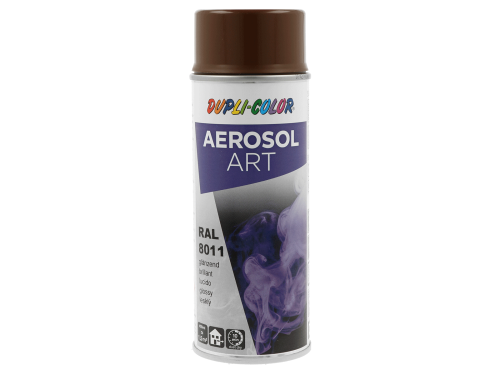 DUPLI-COLOR AEROSOL ART RAL 8011 oříšková hnědá 400 ml lesklý