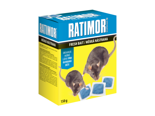 Ratimor měkká nástraha na hlodavce 150 g