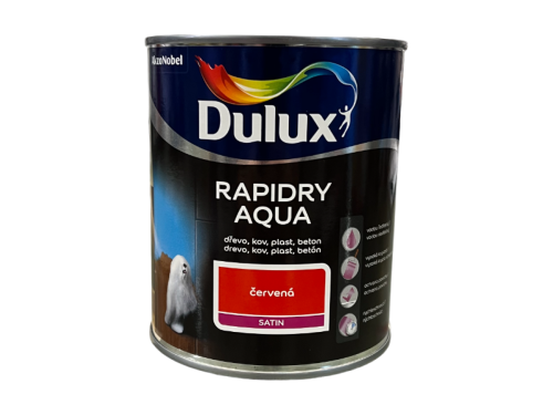 Dulux Rapidry AQUA Červená 0,75 l