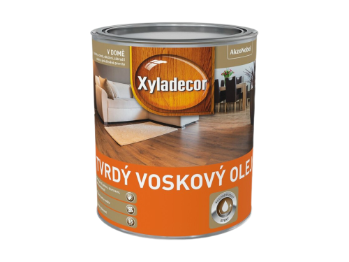 Xyladecor Tvrdý Voskový Olej - Šedý 750 ml