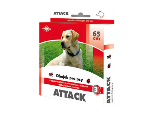 Attack antiparazitní obojek pro psy 65 cm