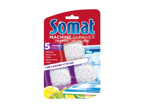 Somat Machine Cleaner čistič myčky v tabletách 3 × 20 g