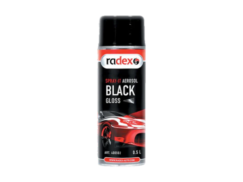 RADEX černý lesk – 500 ml
