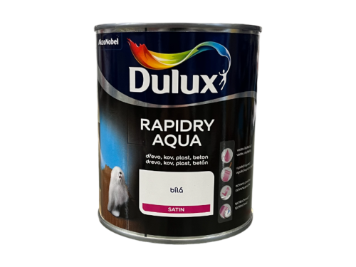 Dulux Rapidry AQUA Bílá lesk 0,75 l