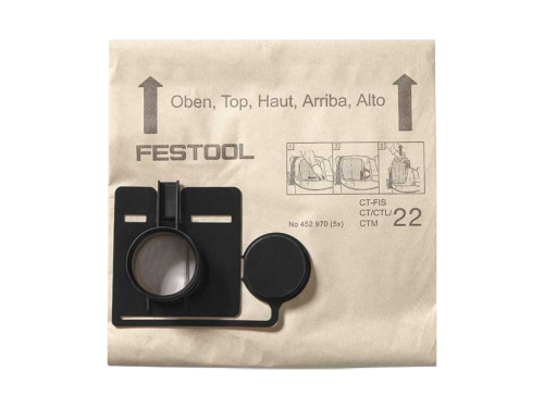 Festool Filtrační vak FIS-CT 55/5 5ks