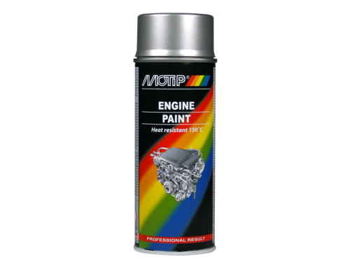 MOTIP Barva ve spreji na motory  - aluminium - 400 ml