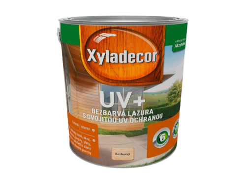 Xyladecor UV+ lazura - Bezbarvá 2,5l