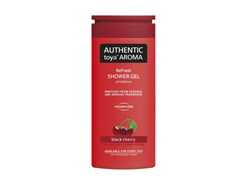 Authentic toya Aroma sprchový gel Black Cherry 400 ml