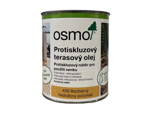 OSMO Terasový olej protiskluzový 430 Bezbarvý 0,75 l