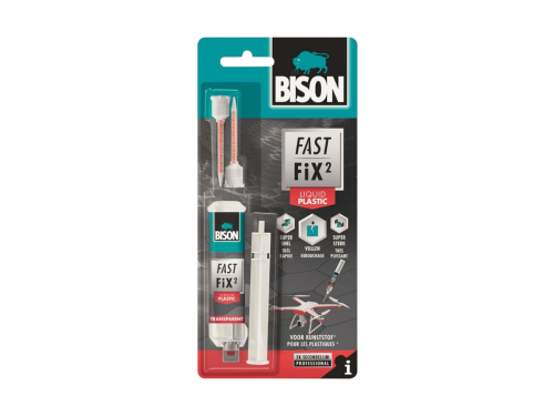 Bison Fast Fix Plastic - Lepidlo nové generace na plasty 10g