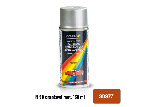 Sprej ŠKODA 9771 oranžová metalíza – 150 ml