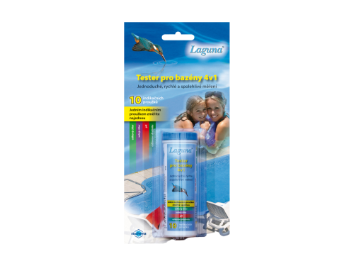 Laguna tester pro bazény pH 4v1 papírky