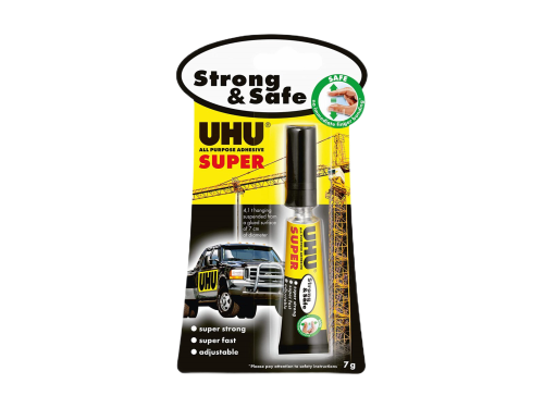 UHU Strong and Safe - Univerzální lepidlo 7g