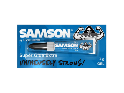 Samson Super Glue - gelové vteřinové lepidlo 3g