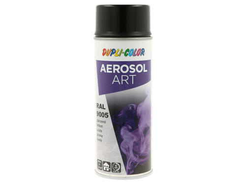 DUPLI-COLOR AEROSOL ART RAL 9005 černá 400 ml lesklý
