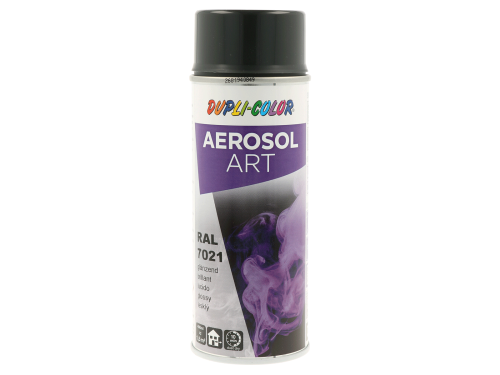 DUPLI-COLOR AEROSOL ART RAL 7021 černošedá 400 ml lesklý