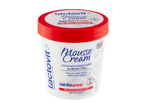 Lactovit Lactourea pěnový krém Regenerační Mousse Cream 240 ml