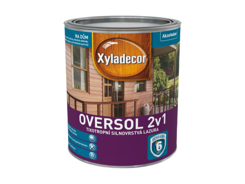 Xyladecor Oversol 2v1 - Bílá krycí 2,5l