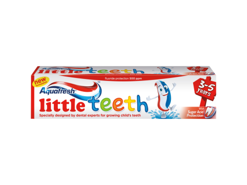 Aquafresh Little Teeth zubní pasta pro děti 3-5 let 50 ml