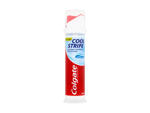 Colgate Triple Cool Stripe zubní pasta pumpa 100 ml