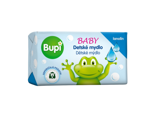 Bupi Baby dětské mýdlo s lanolínem 100 g