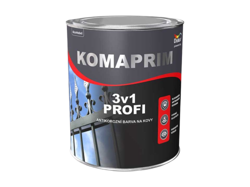 Komaprim 3v1 PROFI - RAL 9005 Černá 2,5 l