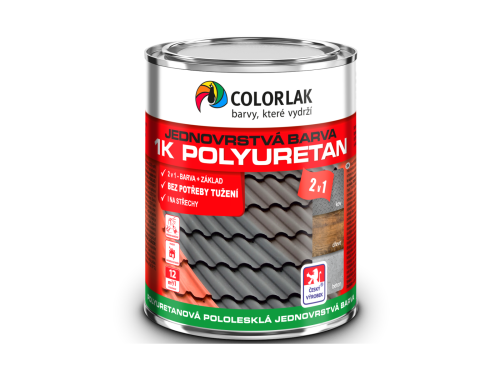 1K Polyuretan RAL 9005 0,6 l