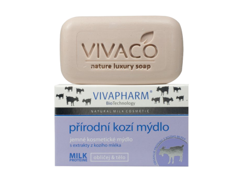 Vivaco Vivapharm přírodní kozí mýdlo 100 g