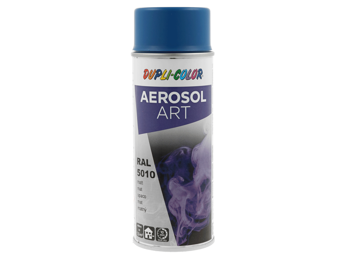 DUPLI-COLOR AEROSOL ART RAL 5010 enziánová modrá 400 ml matný