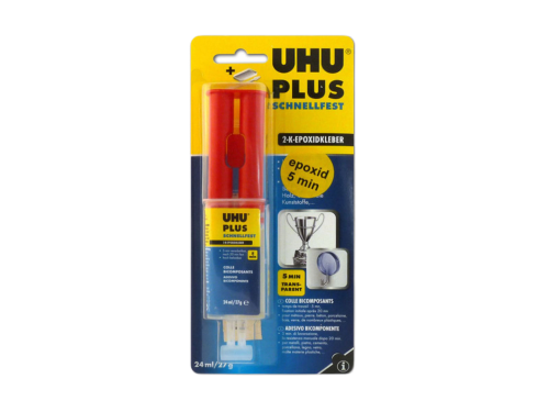 UHU Plus Schnellfest - Epoxidové dvousložkové lepidlo 27g