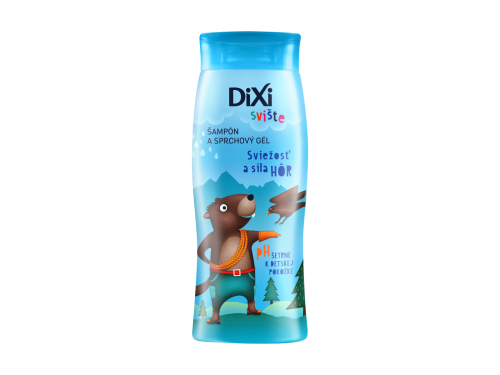 Dixi Sviště šampon a sprchový gel pro chlapce 250 ml