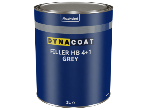 DYNACOAT Plnič  Filler HB 4+1 šedý, sada – 3,75 l