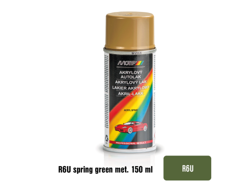 ŠKODA R6U vert spring metalíza – 150 ml